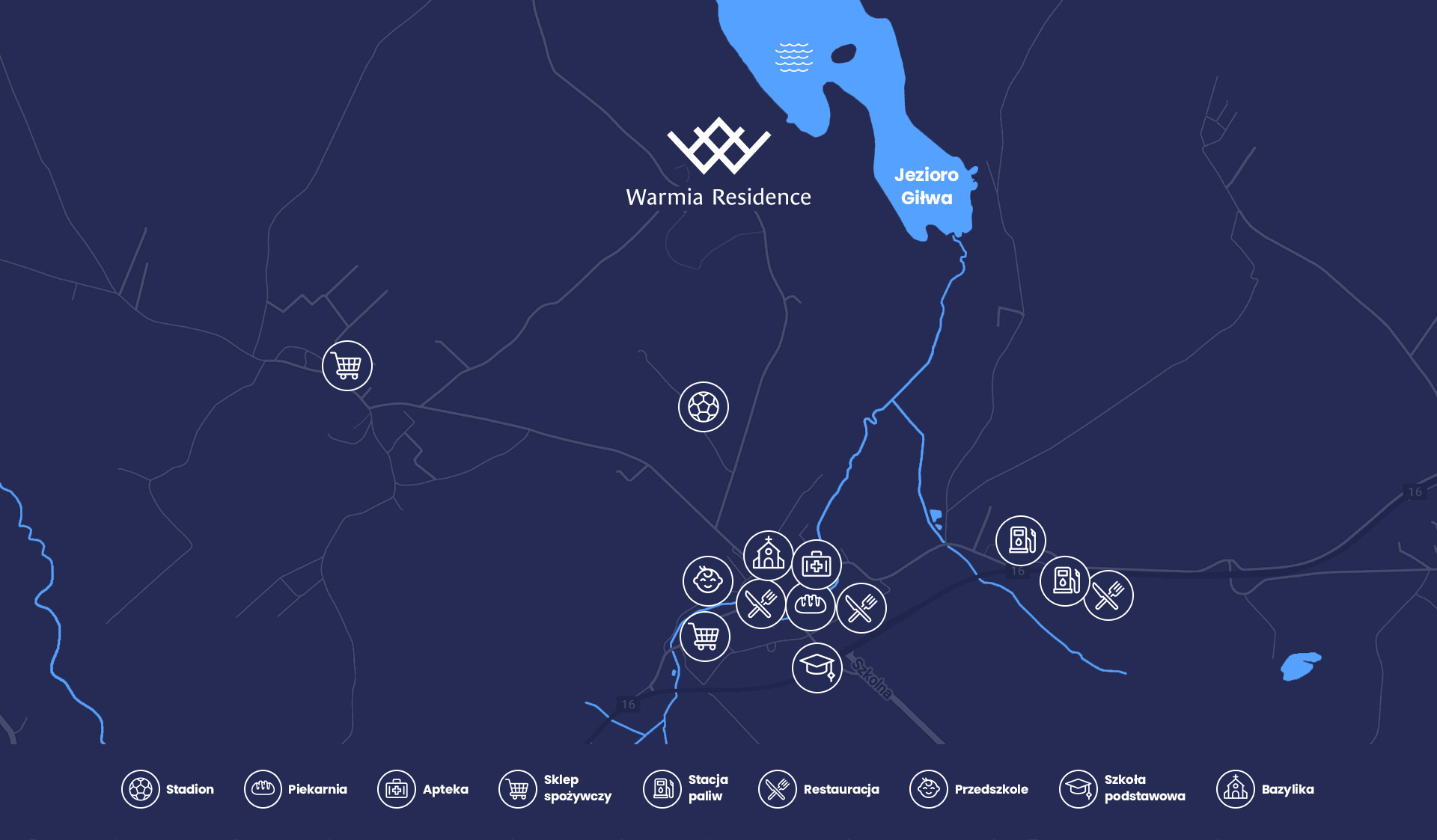 Mapa okolicy i lokalizacja inwestycji