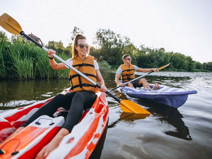 Kayaks in Rentyny